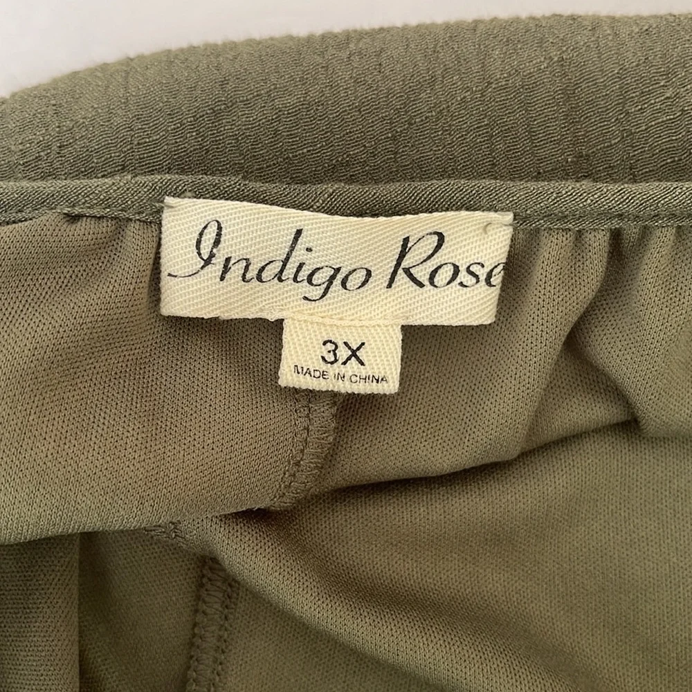 INDIGO ROSE DAY DRESS SIZE 3X - Picture 7 of 9